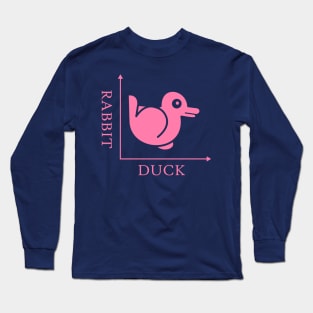 Duck Rabbit Illusion Long Sleeve T-Shirt